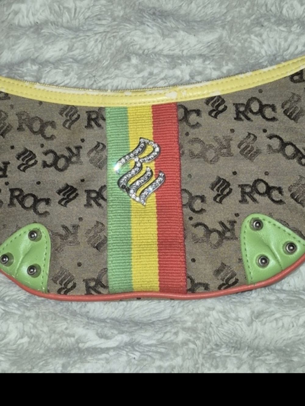 Yellow Satin Lined Women’s Bag